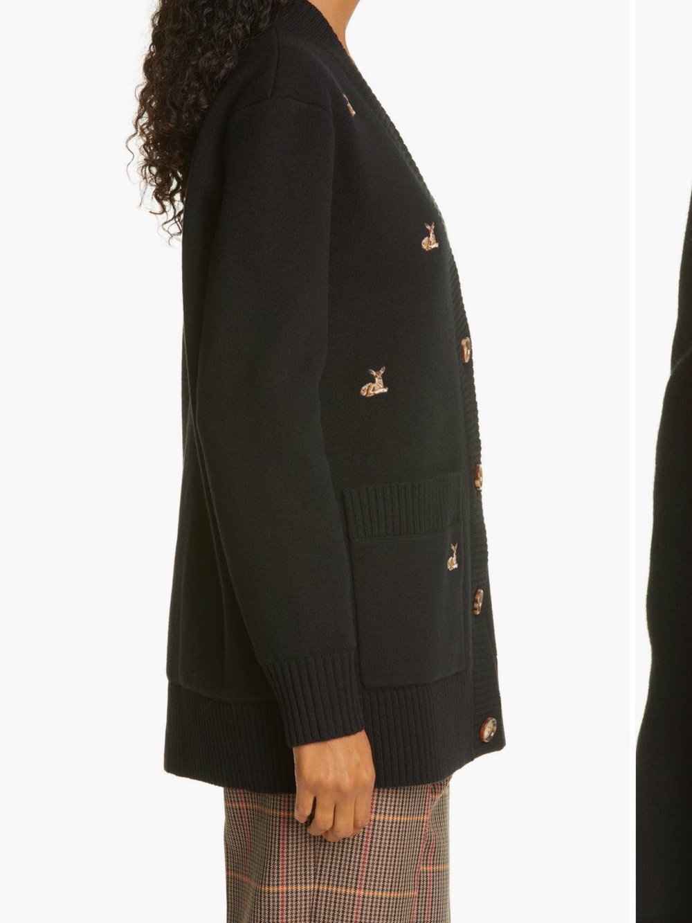 Burberry - Adrianna Deer Cardigan - Picture 6 of 9